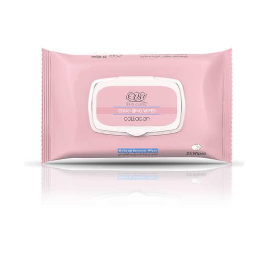 Eva Collagen Cleansing 25 Wipes