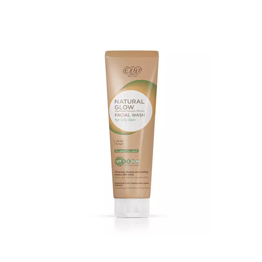 Eva Natural Glow Oily Facial Wash 100ml
