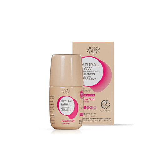 Eva Natural Glow Powder Soft Roll On 60ml