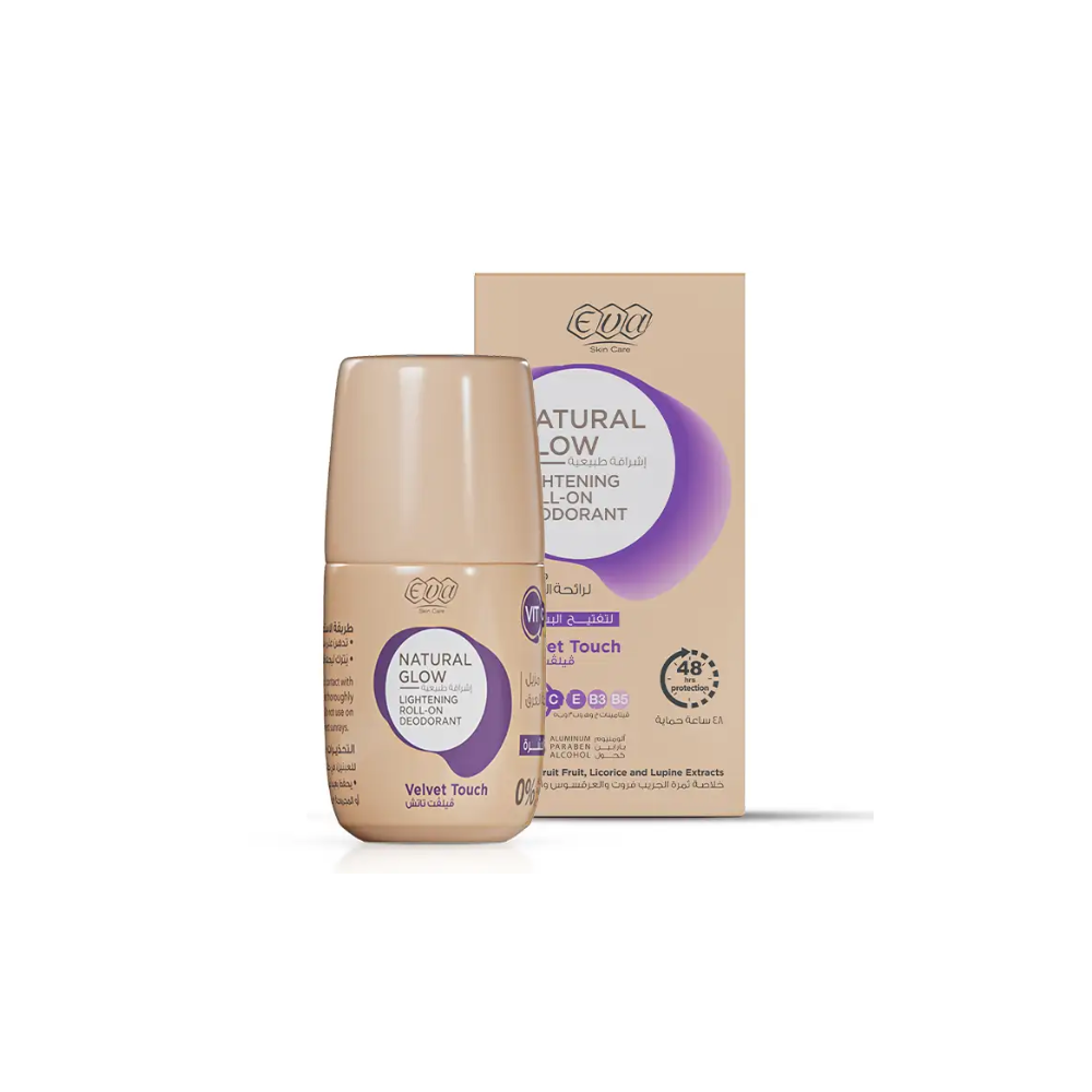 Eva Natural Glow Velvet Touch Roll On 60ml