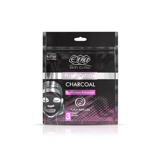 Eva Purification Charcoal Mask 3 Sheets