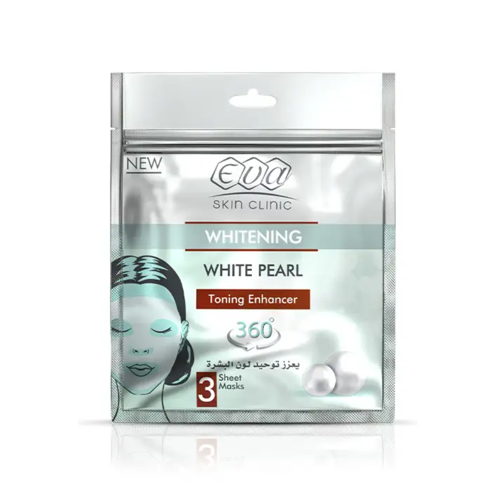 Eva Whitening White Pearl Mask 3 Sheets