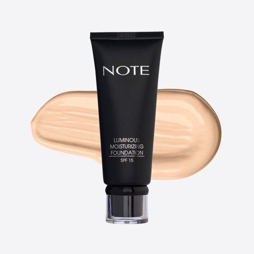 Note Luminous Moisturizing Foundation 001