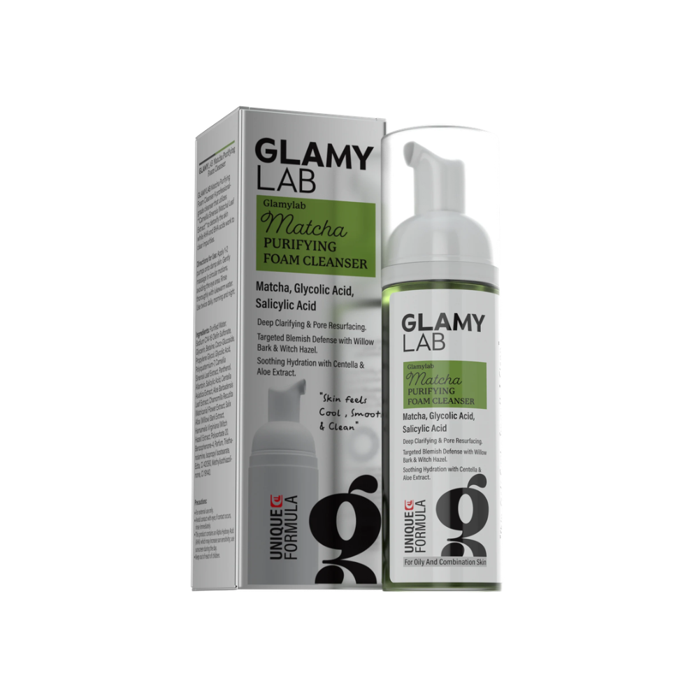 Glamy Lab Matcha Purifying Foam Cleanser 150ml