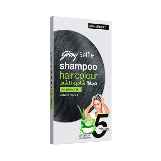 Godrej Selfie Hair Colour Shampoo 18ml 1.00