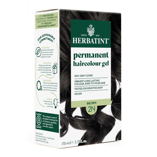 Herbatint Permanent Hair Colour Gel 170ml 2N