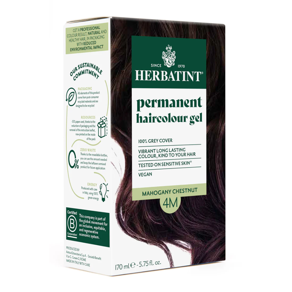 Herbatint Permanent Hair Colour Gel 170ml 4M