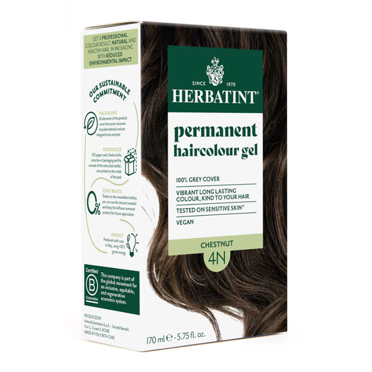 Herbatint Permanent Hair Colour Gel 170ml 4N