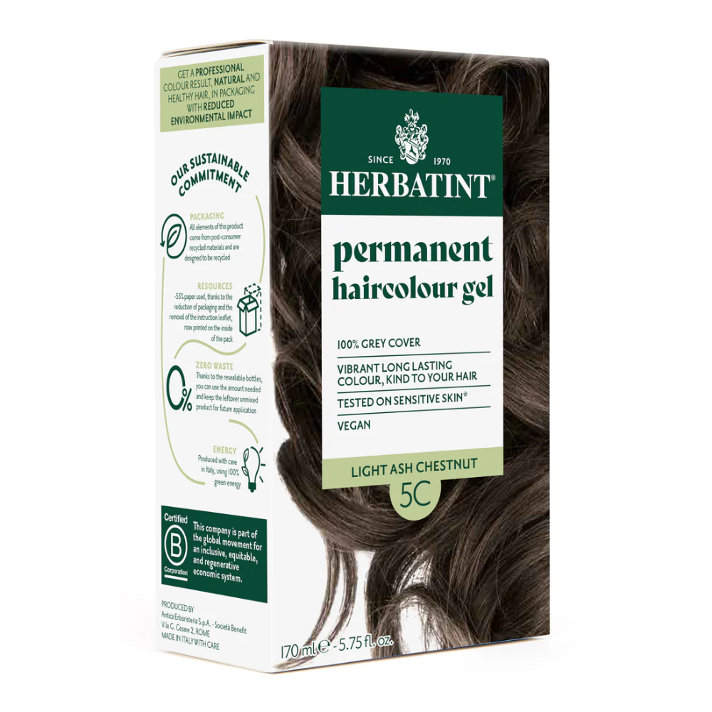 Herbatint Permanent Hair Colour Gel 170ml 5C