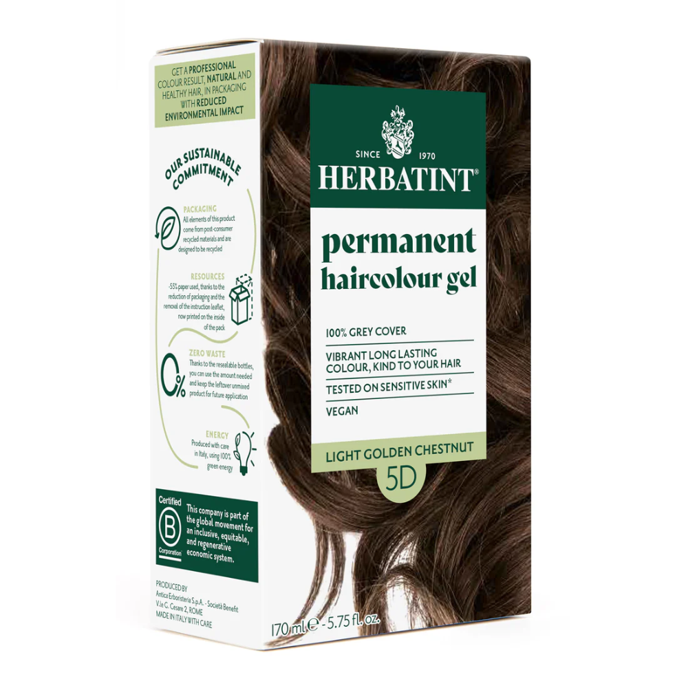 Herbatint Permanent Hair Colour Gel 170ml 5D