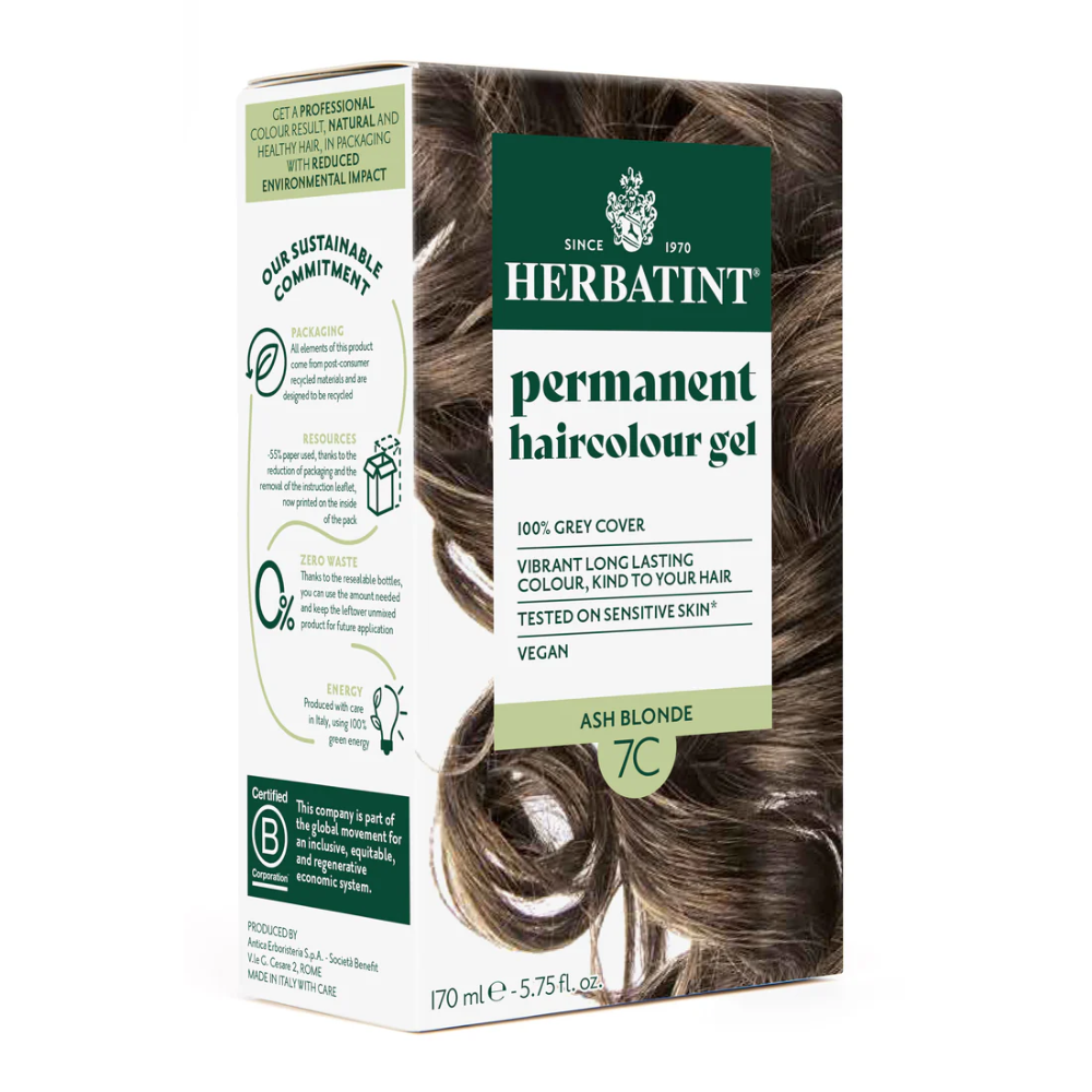 Herbatint Permanent Hair Colour Gel 170ml 7C