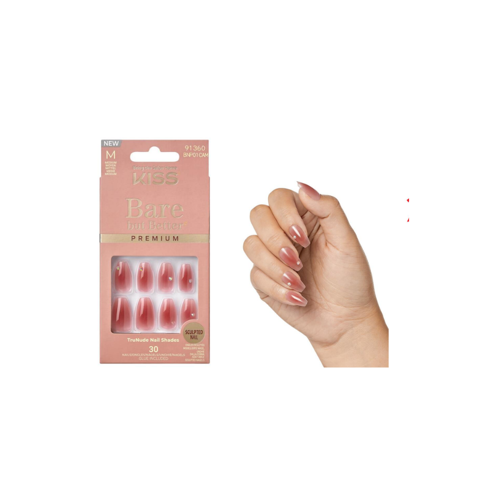 Kiss Bare But Better Premium Nails 91360 BNP01C