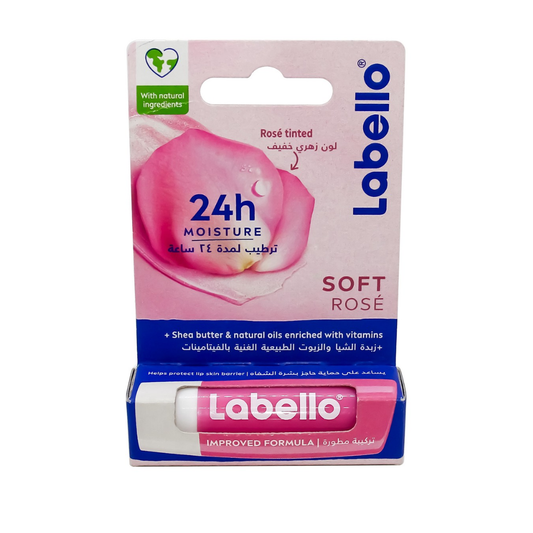 Labello Soft Rose Lipbalm 4.8ml