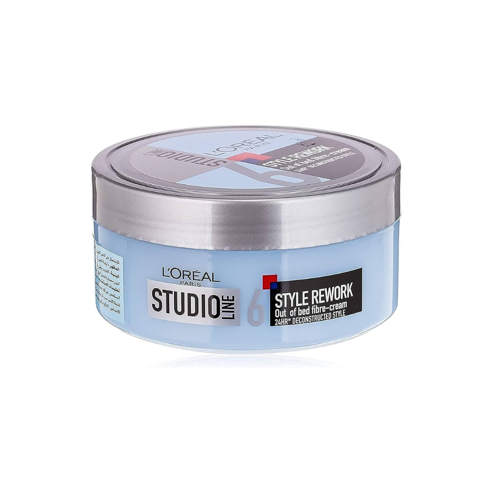 Loreal Studio Style Rework Out Of Bed Fibre Cream 150ml