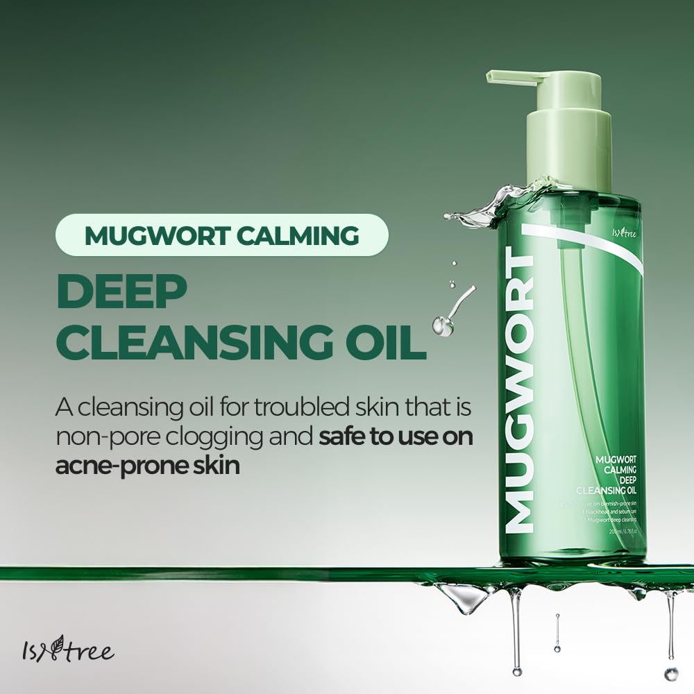 Isntree Mugwort Calming Deep Cleansing Oil 200ml