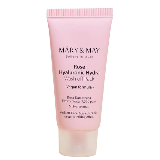 Mary&May Vegan Rose Hyaluronic Hydra Wash Off Pack 30ml