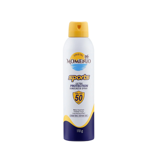 Momento Sports Ultra Protection 50spf Sunscreen Spray 170ml