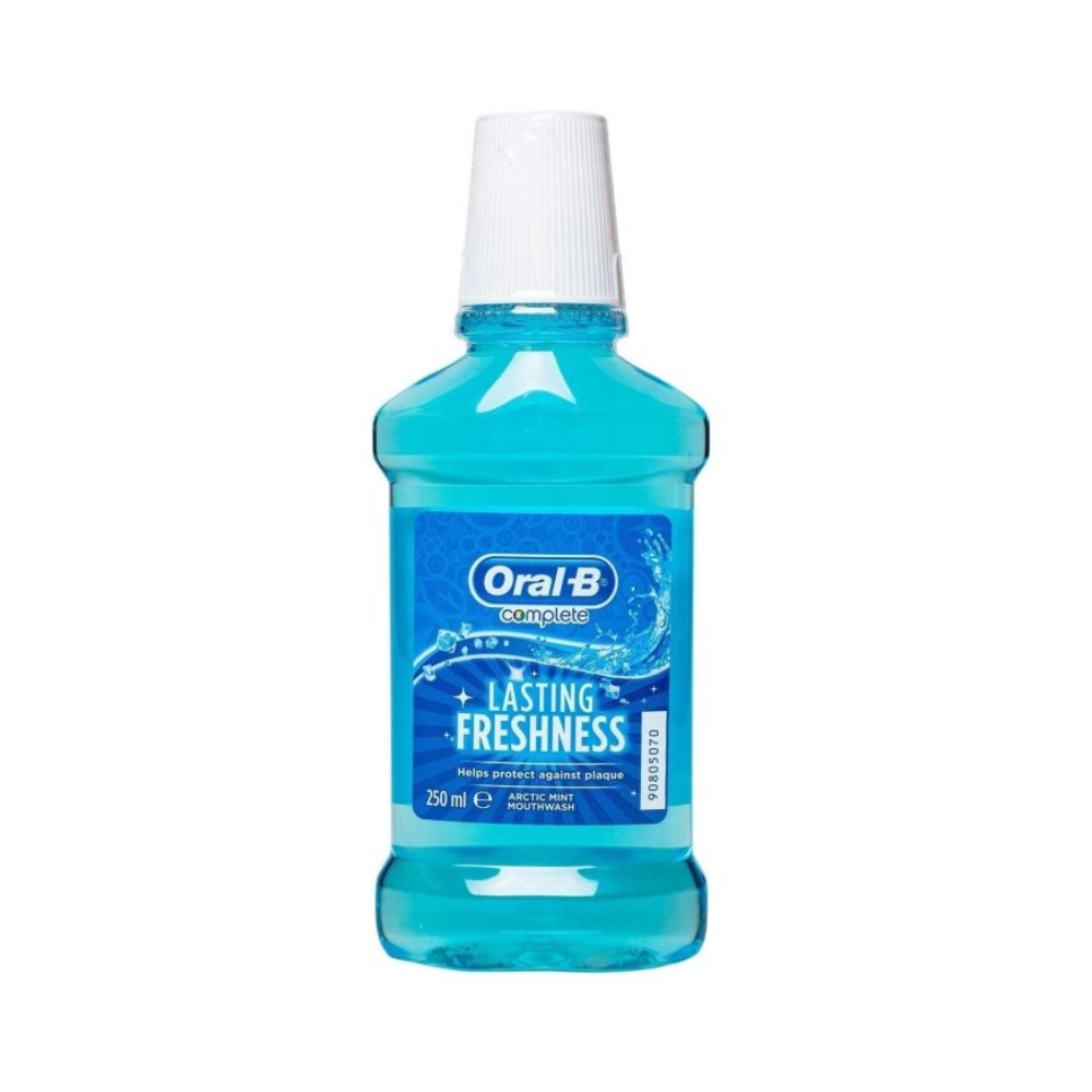 Oral B Mouth Wash 250ml Complete Lasting Freshness Arctic Mint