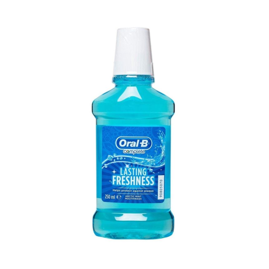 Oral B Mouth Wash 250ml Complete Lasting Freshness Arctic Mint