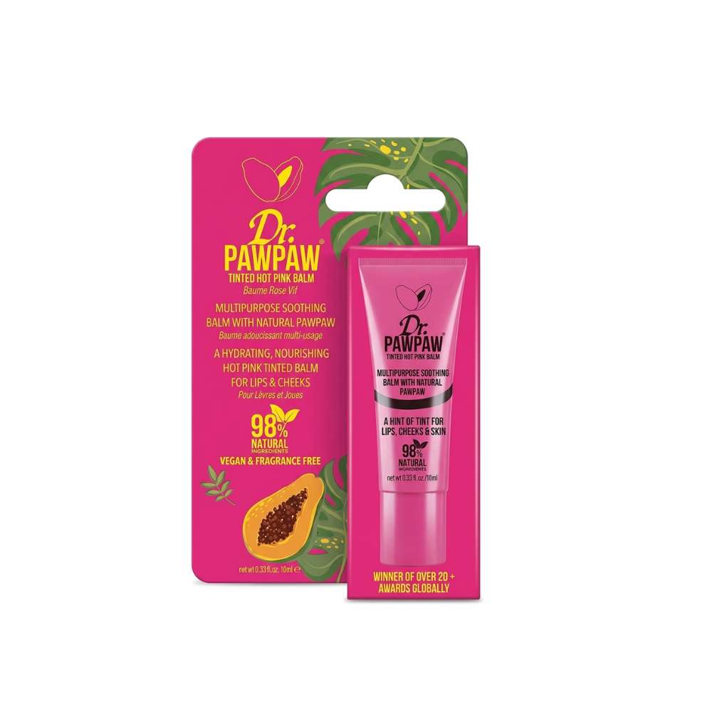 Pawpaw Tinted Hot Pink Lip Balm 10ml