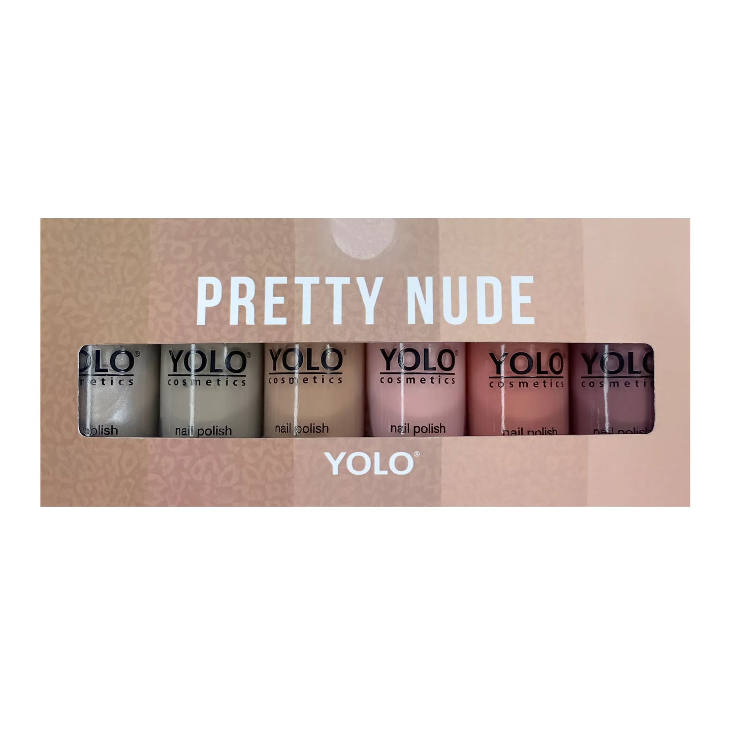 Yolo Nail Polish Pretty Nude Set