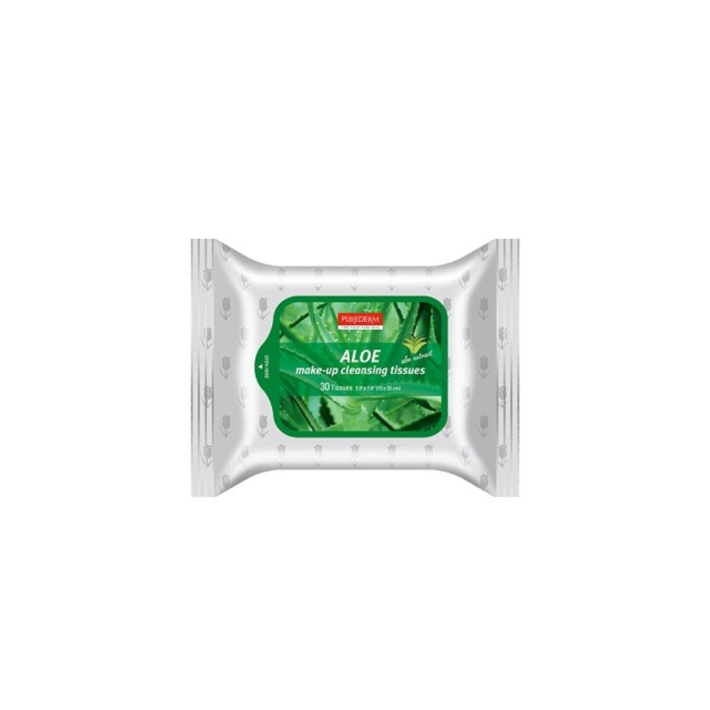 Purederm Aloe Make Up 30 Wipes