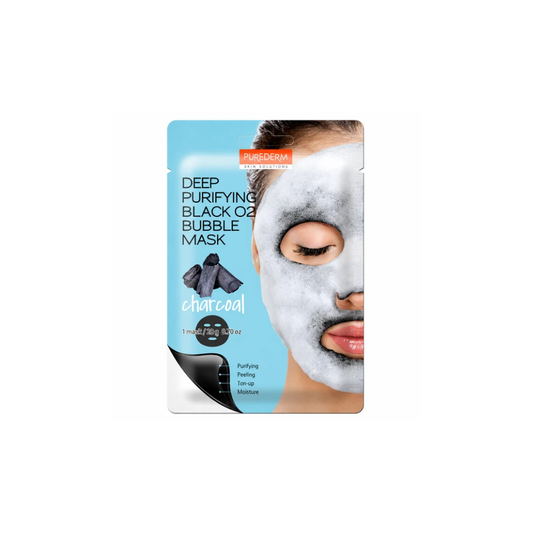 Purederm Deep Purifying Black O2 Bubble Mask 20ml