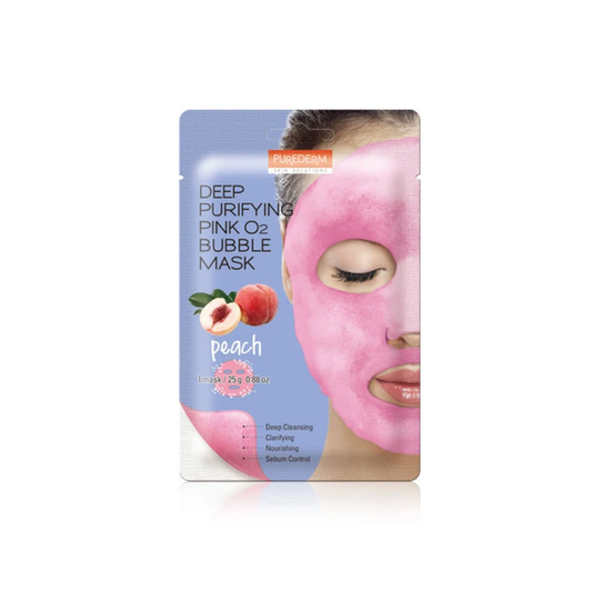 Purederm Deep Purifying Pink O2 Bubble Mask 25ml