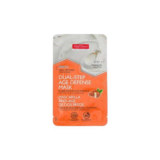 Purederm Dual Step Age Defense Almond Oil Mask 