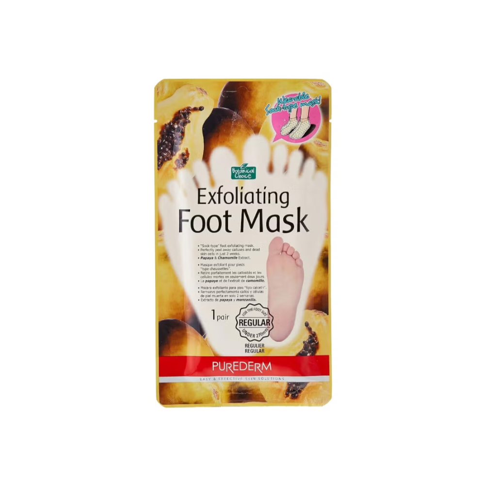 Purederm Exfoliating Foot Mask 1P