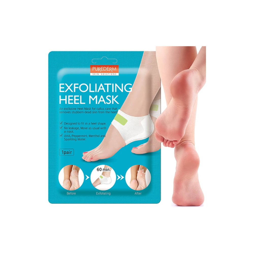 Purederm Exfoliating Heel Mask 1p