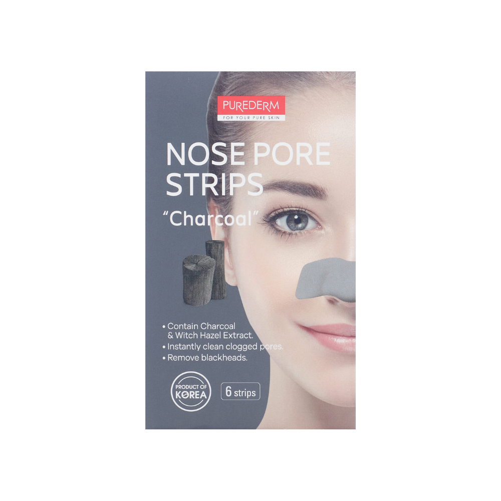 Purederm Nose Pore Strips Charcoal 1p