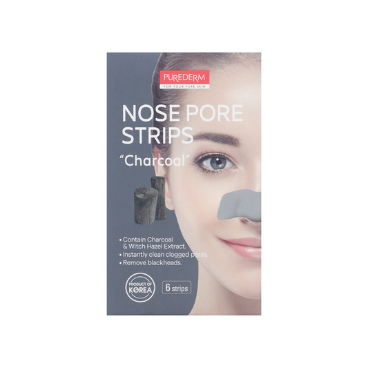 Purederm Nose Pore Strips Charcoal 1p