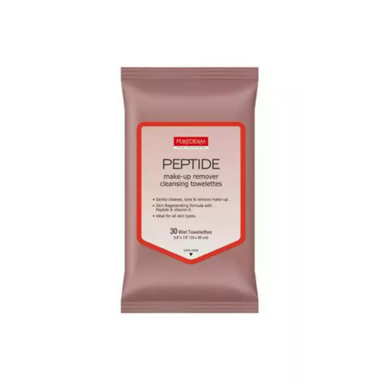 Purederm Peptide Make Up Remover 30 Wipes