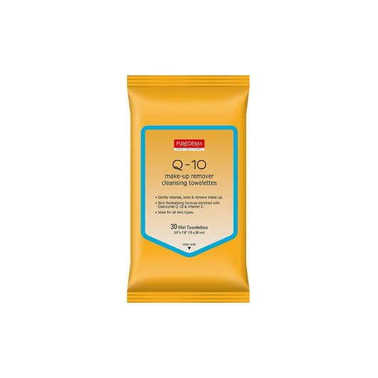 Purederm Q-10 Make Up Remover 30 Wipes