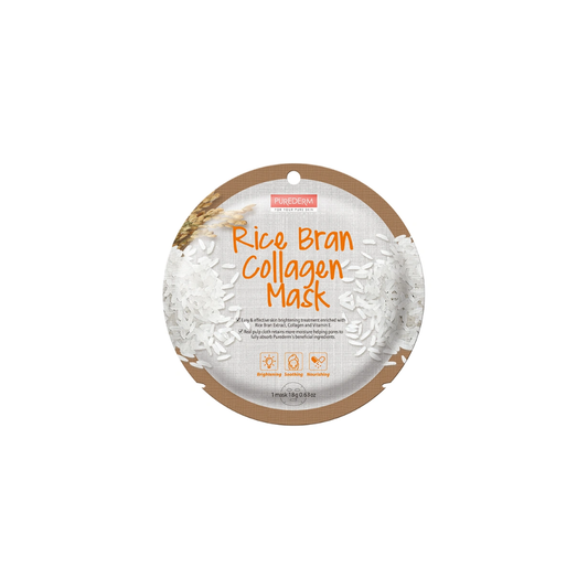 Purederm Rice Bran Collagen Mask 18ml