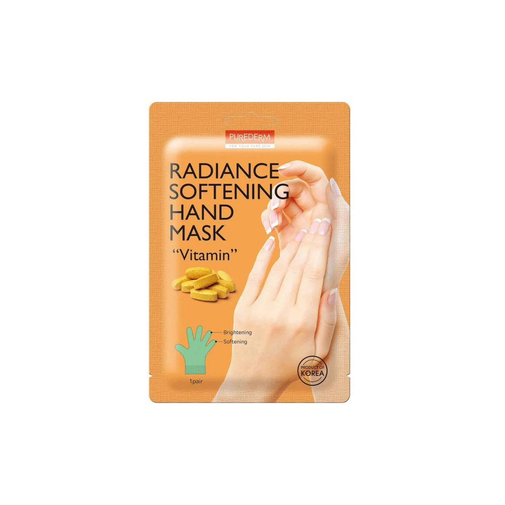 Purederm Vitamin Radiance Softening Hand 1 Mask 