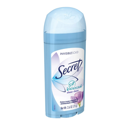 Secret PH Balanced Sheer Clean Stick 73ml