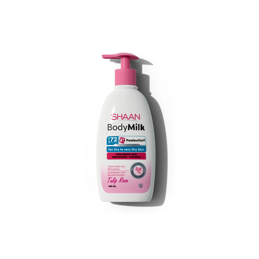 Shaan Body Milk 300ml Tulip Rose