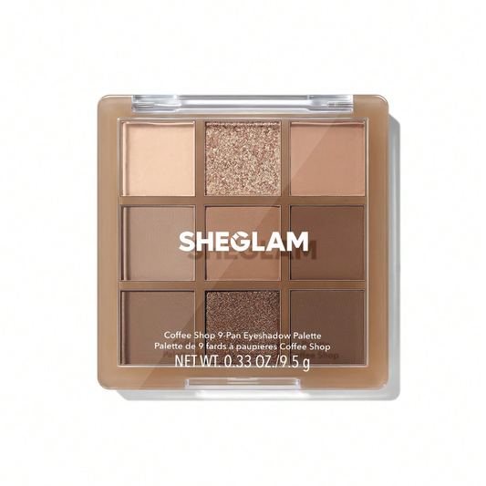 Sheglam Coffee Shop 9 Pan Eyeshadow Palette 9.5ml