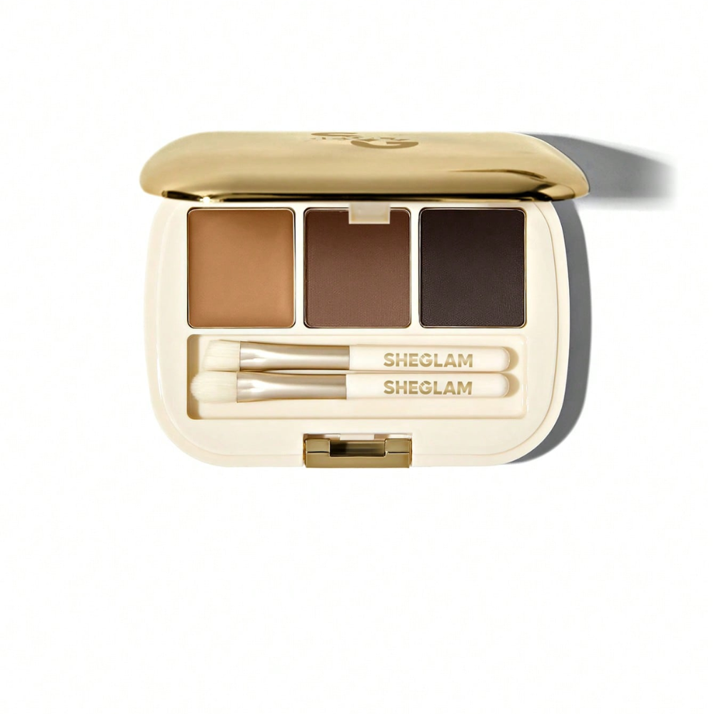 Sheglam Full Filled Eyebrow Palette 101 Dark Brown