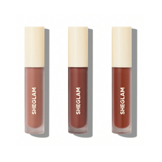 Sheglam Mini Liquid Lipstick Set Nude Beach