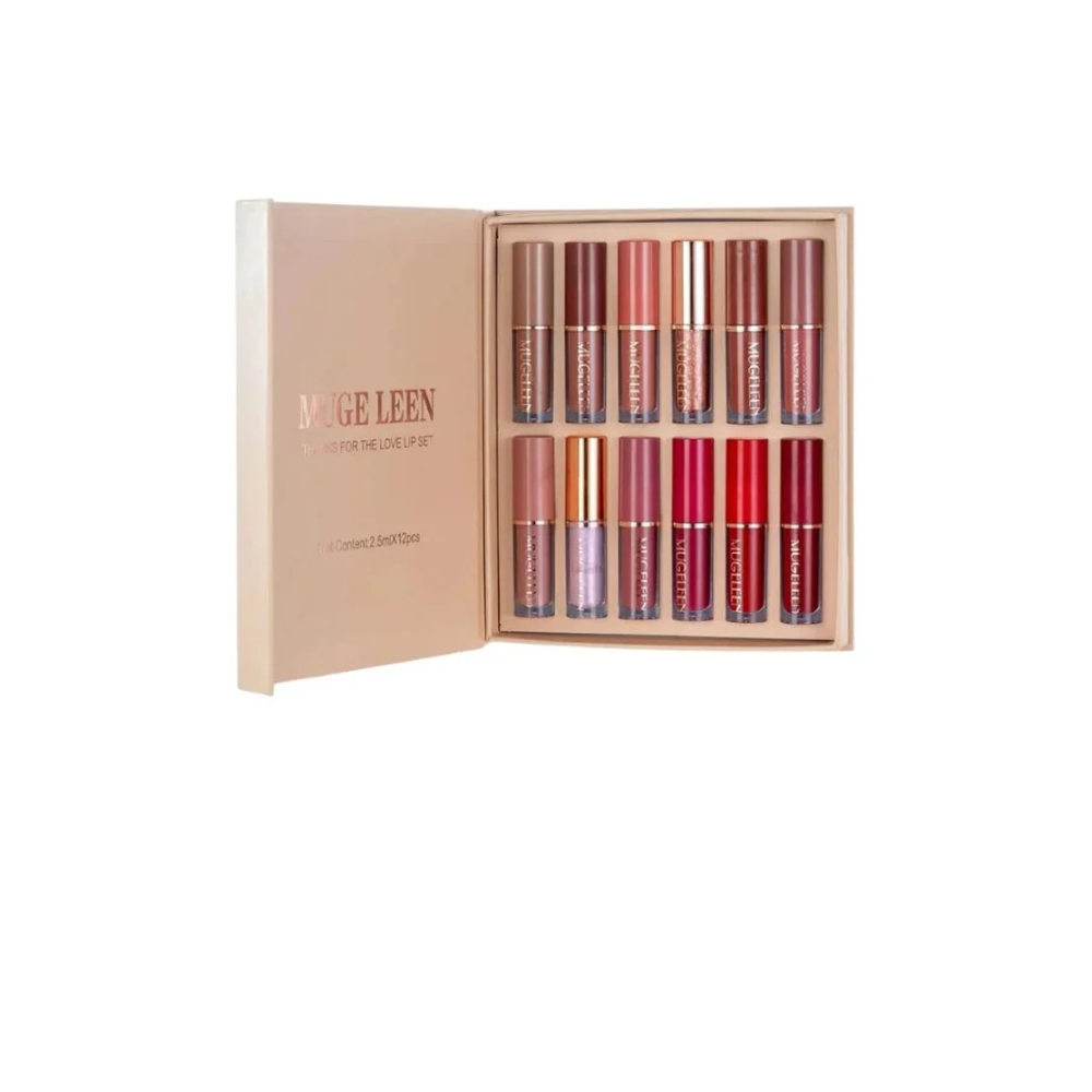 Sheglam Muge Leen Thanks For Love Lip Set 12/2.5ml
