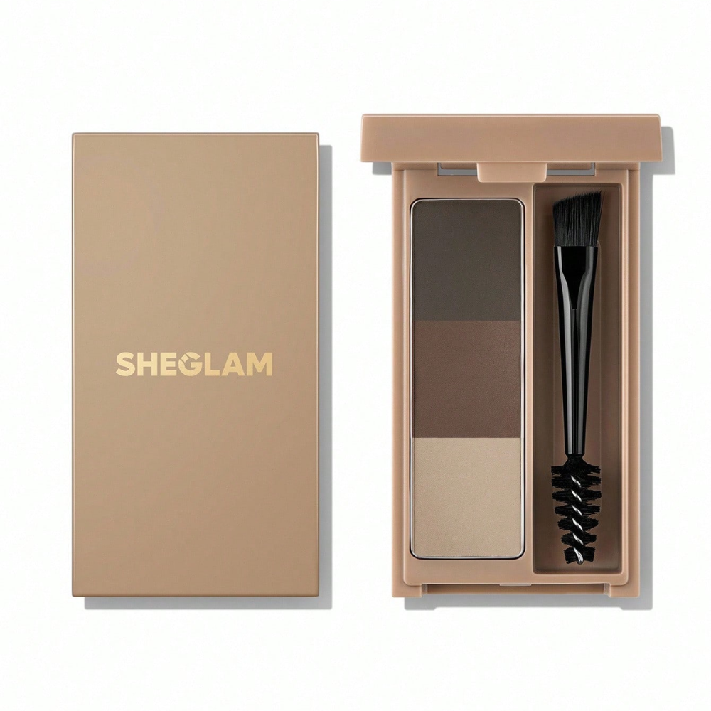 Sheglam Puff Brow Palette 2.2ml Brown