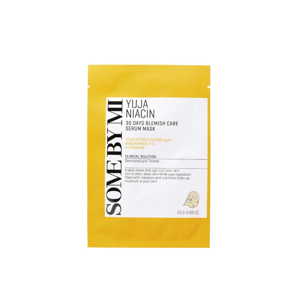 Some By Mi Yuja Niacin 30 Days Blemish Care Serum Mask 25ml