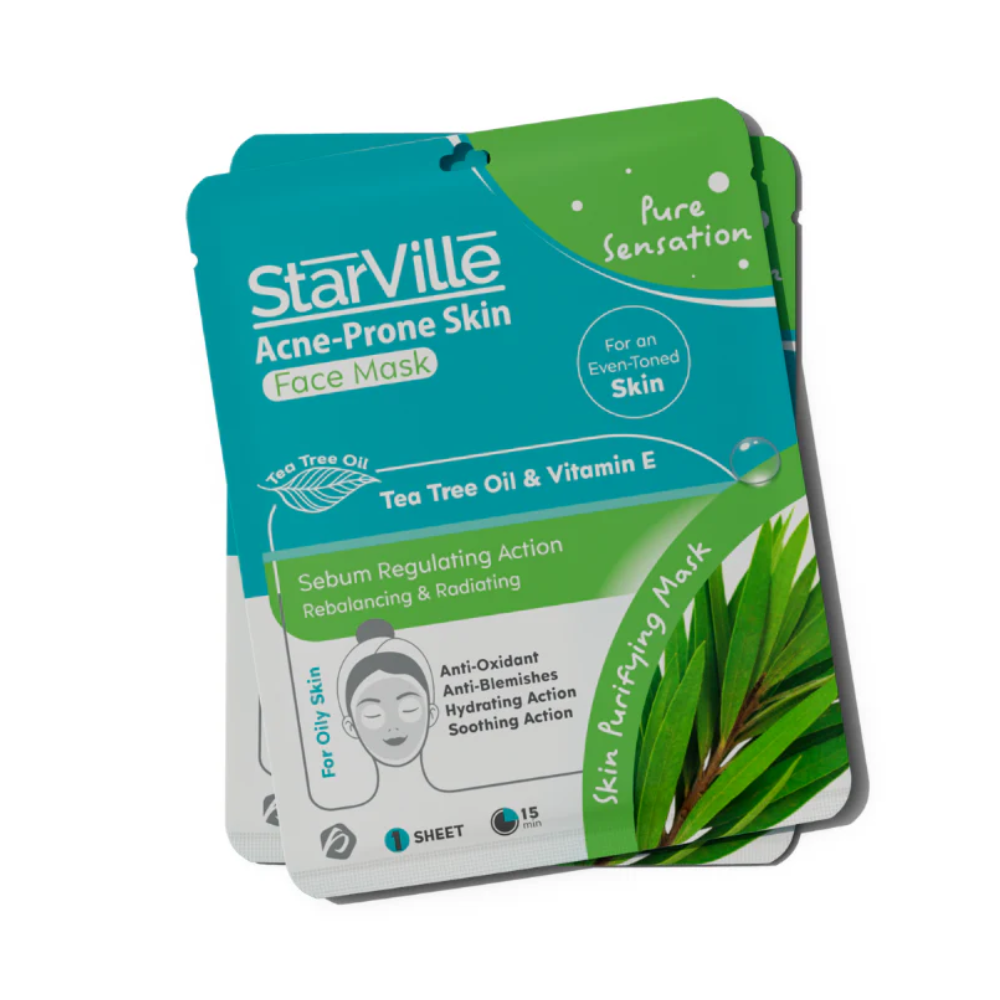 Star Ville Acne Pore Face Sheet 1 Mask