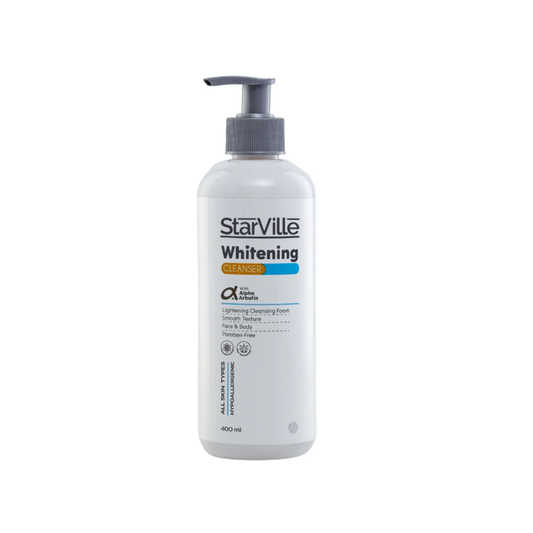 Star Ville Cleanser Foam 400ml Whitening