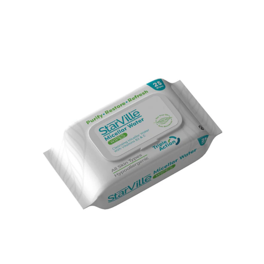 Star Ville Micellar Water 25 Wipes