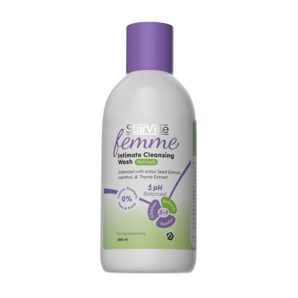 Star Ville Wash Refresh 200ml Femme Intimate Cleansing