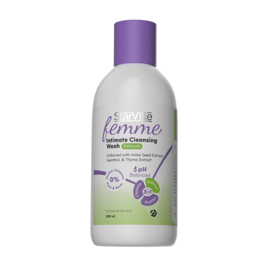 Star Ville Wash Refresh 200ml Femme Intimate Cleansing